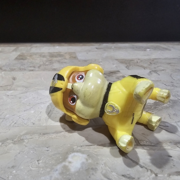 PAW Patrol Air Rescue RUBBLE Action Figure‎ - Picture 7 of 8